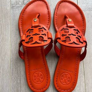 Tory Burch Orange Sandals